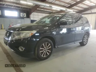 2015 Nissan Pathfinder SV with VIN 5N1AR2MM2FC639017, listed as a Copart auction lot 55465425 with 127,774 mi miles and Clean Title. Bid and sale history available at carsss.com. Image 1.