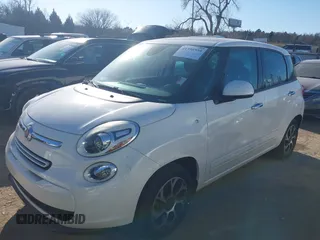 2014 FIAT 500L Easy with VIN ZFBCFABH8EZ027876, listed as a IAAI auction lot 41356950 with 89,665 mi miles and . Bid and sale history available at DreamBid. Image 2.