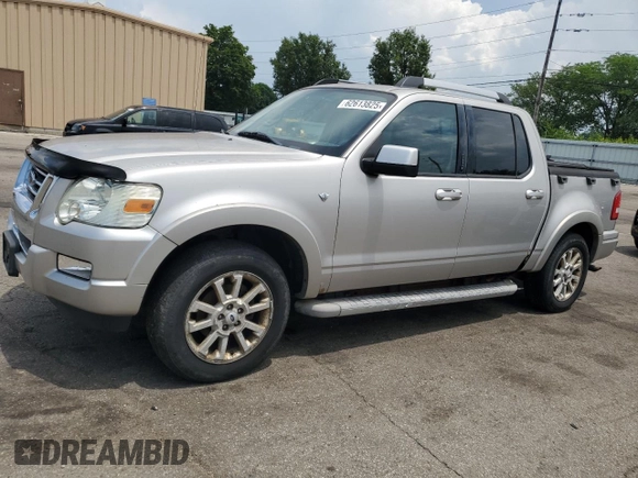 2007 Ford Explorer Sport Trac Limited with VIN 1FMEU53857UA96313, listed as a Copart auction lot 62613825 with 200,413 mi miles and Clean title. Bid and sale history available at DreamBid. Image 1.