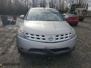 2005 Nissan Murano SL with VIN JN8AZ08T95W304834, listed as a Copart auction lot 77152364 with 67,344 mi miles and Salvage Title. Bid and sale history available at carsss.com. Image 5.