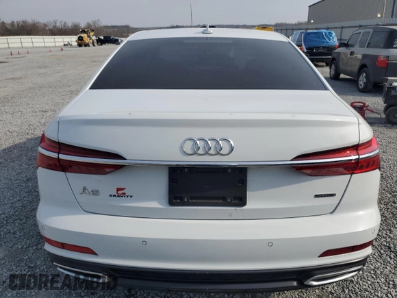 2019 Audi A6 Premium Plus with VIN WAUL2BF22KN095028, listed as a Copart auction lot 48983225 with 42,472 mi miles and Salvage Title. Bid and sale history available at carsss.com. Image 6.