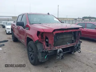 2021 GMC Sierra 1500 Elevation with VIN 3GTU9CED2MG198988, listed as a IAAI auction lot 41432882 with 95,577 mi miles and . Bid and sale history available at DreamBid. Image 1.