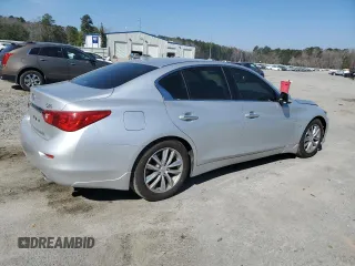 2014 Infiniti Q50 Premium with VIN JN1BV7AP3EM692322, listed as a Copart auction lot 47086715 with 136,861 mi miles and Salvage Title. Bid and sale history available at carsss.com. Image 3.