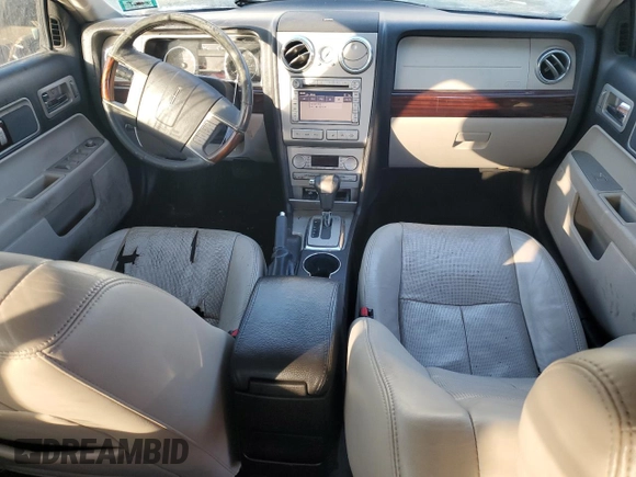 2007 Lincoln MKZ with VIN 3LNHM28T67R609312, listed as a Copart auction lot 47031405 with 147,018 mi miles and Salvage Title. Bid and sale history available at carsss.com. Image 8.
