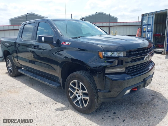 2019 Chevrolet Silverado 1500 LT Trail Boss with VIN 3GCPYFED5KG193055, listed as a IAAI auction lot 42071245 with 74,793 mi miles. Bid and sale history available at carsss.com. Image 1.