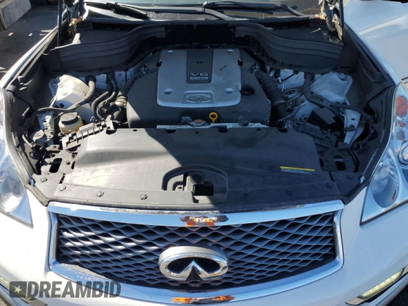 2016 Infiniti QX50 with VIN JN1BJ0RPXGM231063, listed as a Copart auction lot 76352804 with 95,889 mi miles and Salvage Title. Bid and sale history available at carsss.com. Image 12.