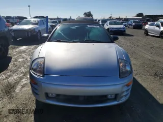 2001 Mitsubishi Eclipse GT with VIN 4A3AE55H01E003998, listed as a Copart auction lot 80507194 with 141,650 mi miles and Salvage Title. Bid and sale history available at carsss.com. Image 5.