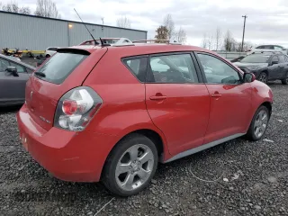 2009 Pontiac Vibe with VIN 5Y2SM67069Z406444, listed as a Copart auction lot 84369834 with 80,440 mi miles and Salvage Title. Bid and sale history available at carsss.com. Image 3.