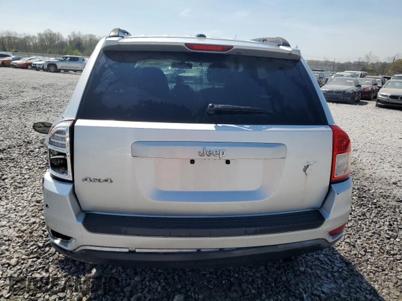 2013 Jeep Compass Sport with VIN 1C4NJDBB9DD225511, listed as a Copart auction lot 50926175 with 89,499 mi miles and Salvage Title. Bid and sale history available at carsss.com. Image 6.
