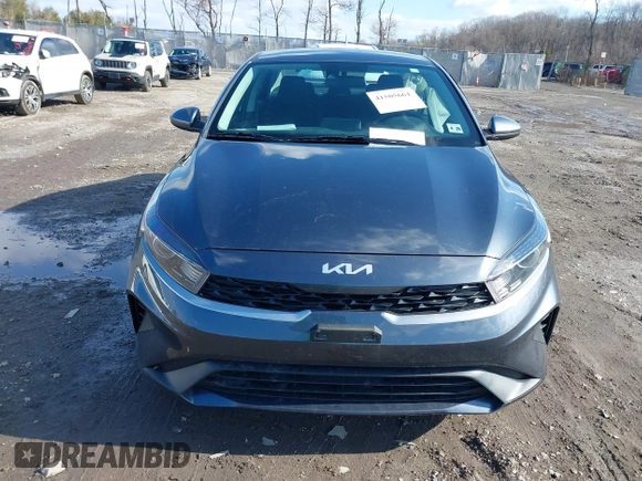 2023 Kia Forte LXS with VIN 3KPF24AD1PE611993, listed as a IAAI auction lot 41505661 with 11,657 mi miles. Bid and sale history available at carsss.com. Image 12.