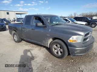 2011 Ram 1500 SLT with VIN 1D7RB1GT2BS702194, listed as a Copart auction lot 81380894 with 198,608 mi miles and Salvage title. Bid and sale history available at DreamBid. Image 4.