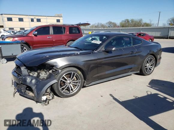 2017 Ford Mustang EcoBoost with VIN 1FA6P8TH9H5295254, listed as a Copart auction lot 49554515 with 110,464 mi miles and Salvage Title. Bid and sale history available at carsss.com. Image 1.