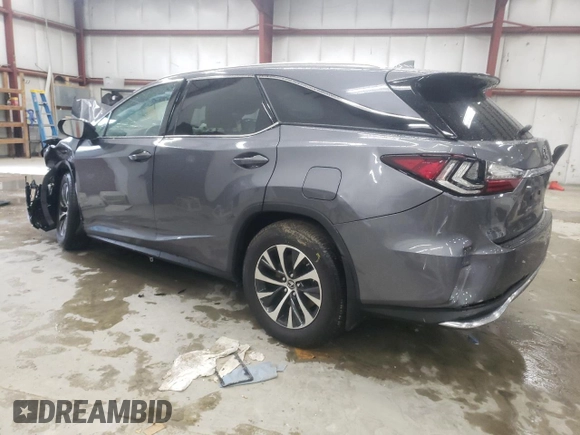 2020 Lexus RX 350L with VIN JTJHZKFA6L2026385, listed as a Copart auction lot 52156475 with Not provided miles and Salvage title. Bid and sale history available at DreamBid. Image 2.