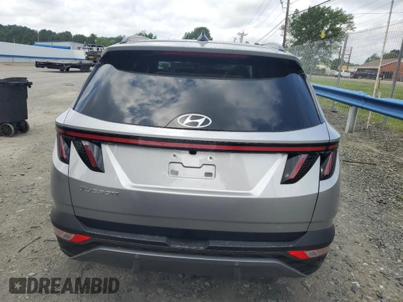 2024 Hyundai Tucson Limited z VIN 5NMJE3DE3RH405702, wystawiony jako Copart lot #56878885 z przebiegiem 5 315 mil mil oraz Szkoda całkowita • Salvage title. Historia ofert i sprzedaży dostępna na DreamBid. Obrazek 6.