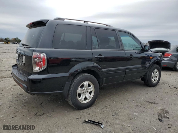 2008 Honda Pilot VP with VIN 5FNYF28258B029056, listed as a Copart auction lot 50219975 with 116,683 mi miles and Salvage Title. Bid and sale history available at carsss.com. Image 3.