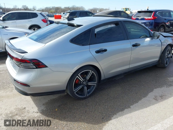 2023 Honda Accord Sport with VIN 1HGCY2F5XPA016703, listed as a IAAI auction lot 41802619 with 100,293 mi miles and . Bid and sale history available at DreamBid. Image 4.