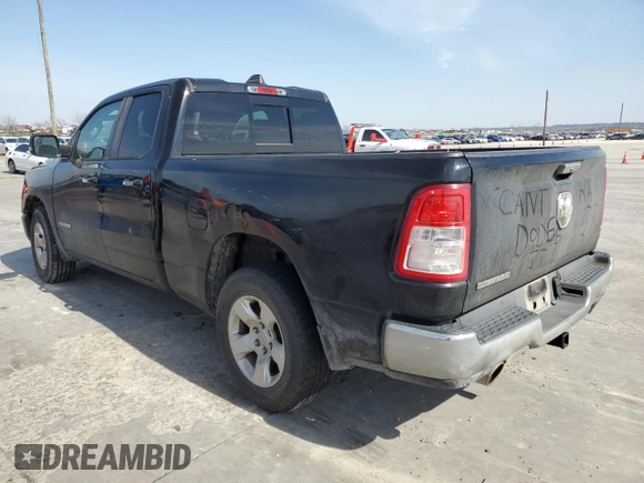 2020 Ram 1500 Big Horn with VIN 1C6RREBTXLN121196, listed as a Copart auction lot 44034035 with 80,849 mi miles and Salvage Title. Bid and sale history available at carsss.com. Image 2.