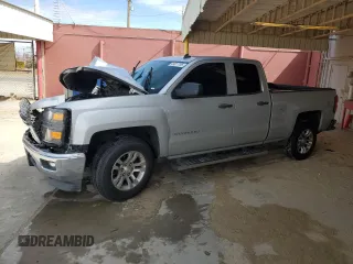 2014 Chevrolet Silverado 1500 LT with VIN 1GCRCREC1EZ120690, listed as a Copart auction lot 49311185 with Not Provided miles and Salvage Title. Bid and sale history available at DreamBid. Image 1.