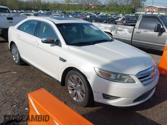 2010 Ford Taurus Limited with VIN 1FAHP2FWXAG112342, listed as a IAAI auction lot 42005142 with 148,947 mi miles. Bid and sale history available at carsss.com. Image 1.