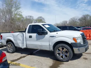 2014 Ford F-150 XL with VIN 1FTMF1CM1EKD53945, listed as a IAAI auction lot 41889789 with 296,163 mi miles. Bid and sale history available at carsss.com. Image 13.