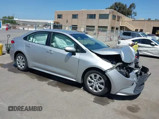 2020 Toyota Corolla LE with VIN JTDEPRAE9LJ020990, listed as a IAAI auction lot 42087507 with 54,314 mi miles and . Bid and sale history available at DreamBid. Image 1.