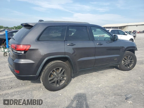 2016 Jeep Grand Cherokee 75th Anniversary with VIN 1C4RJEAG1GC506443, listed as a Copart auction lot 59874015 with 135,714 mi miles and Salvage title. Bid and sale history available at DreamBid. Image 3.