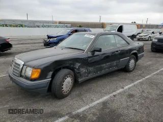 1990 Mercedes-Benz 300 with VIN WDBEA51D1LB244717, listed as a Copart auction lot 78105814 with 159,999 mi miles and Salvage Title. Bid and sale history available at carsss.com. Image 1.