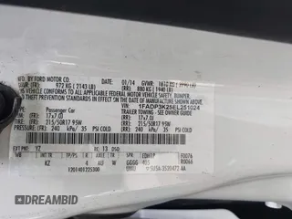 2014 Ford Focus SE with VIN 1FADP3K25EL251024, listed as a IAAI auction lot 42123157 with 74,311 mi miles and . Bid and sale history available at carsss.com. Image 9.