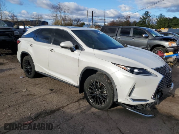 2021 Lexus RX with VIN JTJHZKFA4M2029125, listed as a Copart auction lot 78623524 with 83,535 mi miles and Salvage Title. Bid and sale history available at carsss.com. Image 4.