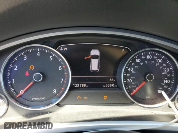 2013 Volkswagen Touareg Lux with VIN WVGEF9BP0DD001565, listed as a Copart auction lot 63070845 with 123,788 mi miles and Salvage title. Bid and sale history available at DreamBid. Image 9.