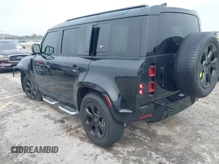 2023 Land Rover Defender X-Dynamic SE with VIN SALE27EU3P2185303, listed as a IAAI auction lot 41388274 with 18,803 mi miles and . Bid and sale history available at DreamBid. Image 3.