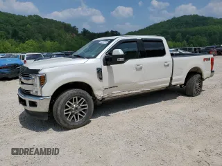 2018 Ford F-250 XL with VIN 1FT7W2BT7JEB87984, listed as a Copart auction lot 59357515 with 150,153 mi miles and Salvage title. Bid and sale history available at DreamBid. Image 1.