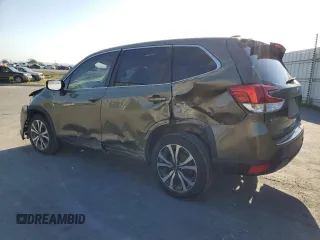 2022 Subaru Forester Limited with VIN JF2SKANC7NH468362, listed as a Copart auction lot 48337745 with 61,724 mi miles and Salvage Title. Bid and sale history available at carsss.com. Image 2.