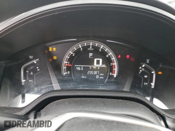 2017 Honda CR-V LX with VIN 2HKRW6H39HH217326, listed as a Copart auction lot 51099215 with 235,387 mi miles and Salvage Title. Bid and sale history available at carsss.com. Image 9.