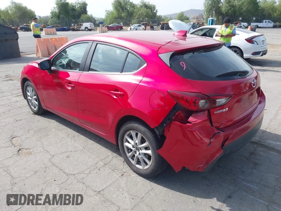 2015 Mazda 3 i Touring with VIN JM1BM1L75F1262109, listed as a IAAI auction lot 42232811 with 53,744 mi miles and . Bid and sale history available at DreamBid. Image 3.