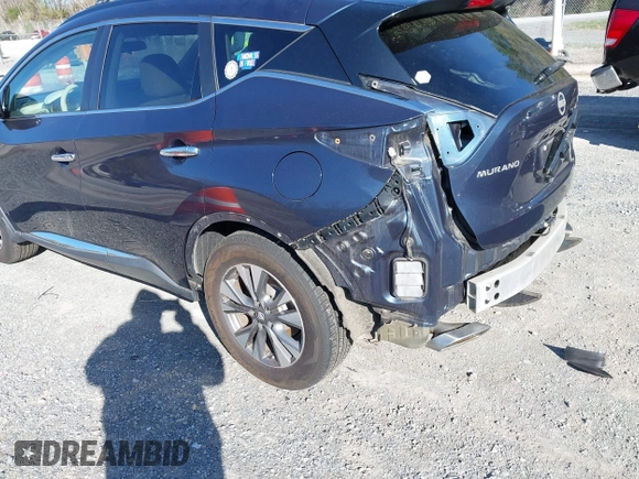 2015 Nissan Murano SV with VIN 5N1AZ2MH0FN270472, listed as a IAAI auction lot 41971525 with 167,410 mi miles. Bid and sale history available at carsss.com. Image 17.