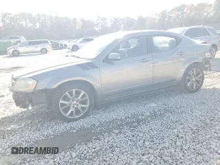 2013 Dodge Avenger R/T with VIN 1C3CDZBG7DN590758, listed as a Copart auction lot 81854594 with 210,303 mi miles and Salvage Title. Bid and sale history available at carsss.com. Image 1.