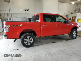 2015 Ford F-150 XLT with VIN 1FTEW1E88FKE62036, listed as a Copart auction lot 58224795 with 140,013 mi miles and Salvage title. Bid and sale history available at DreamBid. Image 3.