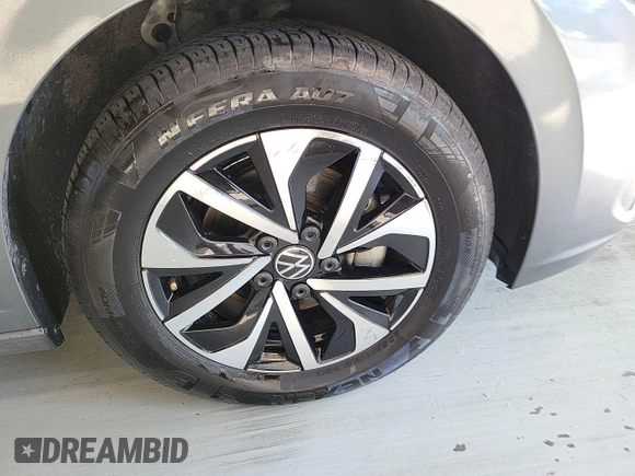 2024 Volkswagen Jetta S with VIN 3VW5M7BU5RM079143, listed as a IAAI auction lot 42851039 with 22,619 mi miles and . Bid and sale history available at DreamBid. Image 7.