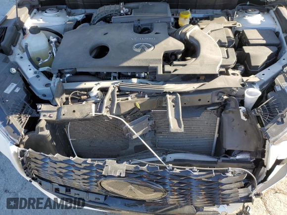 2023 Infiniti QX50 Sport with VIN 3PCAJ5FAXPF123167, listed as a Copart auction lot 89006135 with 22,493 mi miles and Salvage title. Bid and sale history available at DreamBid. Image 12.