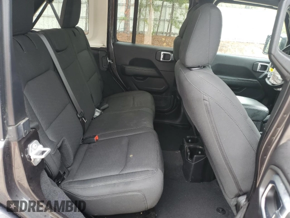 2020 Jeep Wrangler Unlimited Sahara with VIN 1C4HJXEN2LW149623, listed as a Copart auction lot 50906705 with 71,919 mi miles and Salvage title. Bid and sale history available at DreamBid. Image 12.