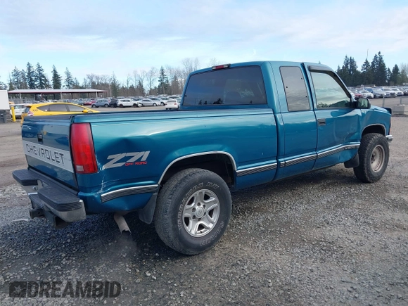 1997 Chevrolet Silverado 1500 with VIN 2GCEK19R2V1262153, listed as a IAAI auction lot 41752380 with 151,375 mi miles and . Bid and sale history available at DreamBid. Image 4.