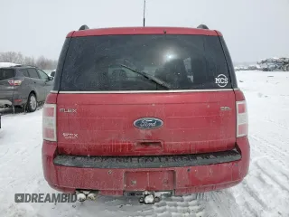 2011 Ford Flex SEL with VIN 2FMGK5CC9BBD05778, listed as a Copart auction lot 45463585 with 0 mi miles and Clean Title. Bid and sale history available at carsss.com. Image 6.