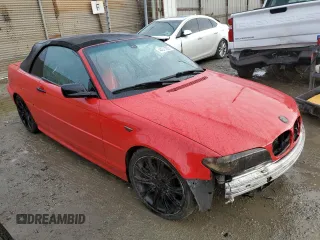 2006 BMW 3 Series 330Ci with VIN WBABW53446PZ39569, listed as a Copart auction lot 44373825 with 0 mi miles and Salvage Title. Bid and sale history available at carsss.com. Image 4.