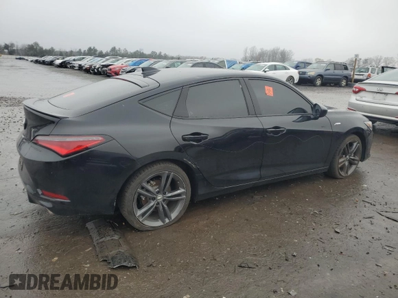 2024 Acura Integra w/A-Spec Package with VIN 19UDE4H32RA009848, listed as a Copart auction lot 84950684 with Not provided miles and Salvage title. Bid and sale history available at DreamBid. Image 3.