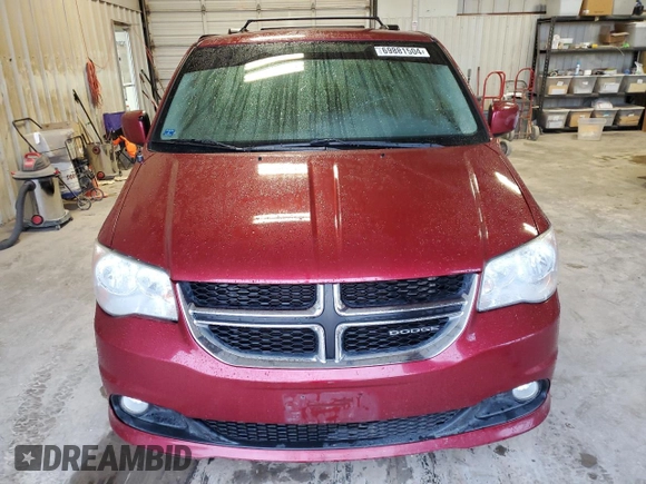 2011 Dodge Grand Caravan Crew with VIN 2D4RN5DG9BR606602, listed as a Copart auction lot 69881504 with 129,575 mi miles and Salvage Title. Bid and sale history available at DreamBid. Image 5.