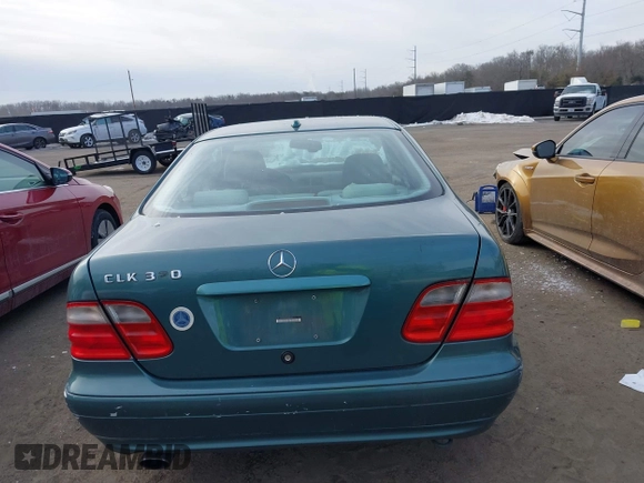2002 Mercedes-Benz CLK 320/430 with VIN WDBLJ65G62T127659, listed as a IAAI auction lot 41298177 with 267,731 mi miles and . Bid and sale history available at DreamBid. Image 16.