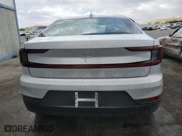 2023 Polestar 2 with VIN YSMEG3KA5PL142916, listed as a Copart auction lot 53727675 with 71,670 mi miles and Salvage Title. Bid and sale history available at DreamBid. Image 6.