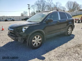 2008 Honda CR-V EX-L with VIN JHLRE38748C043104, listed as a Copart auction lot 47454985 with 256,612 mi miles and Salvage Title. Bid and sale history available at carsss.com. Image 1.