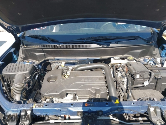2024 Chevrolet Equinox RS with VIN 3GNAXMEG9RL181331, listed as a IAAI auction lot 41711779 with 15,405 mi miles and . Bid and sale history available at DreamBid. Image 10.